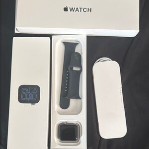 Apple Watch in Black with Black Sport Band